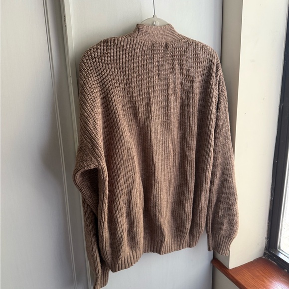 NWT It Is Well L.A. Easy Cardigan in 100% Cotton Warm Taupe Color Size Large - Picture 5 of 7